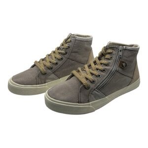 Taos Footwear Gray/beige High-Top Sneakers